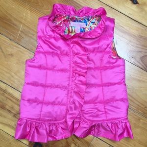 Lily Pulitzer toddler ruffle vest